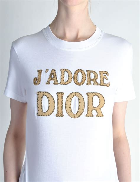 t shirt dior j'adore|j adore dior tops.